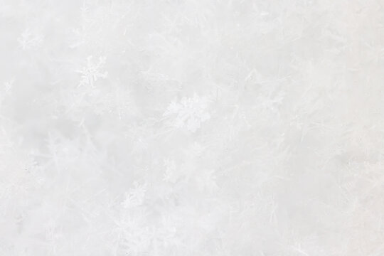 ice snow crystals background abstract white winter