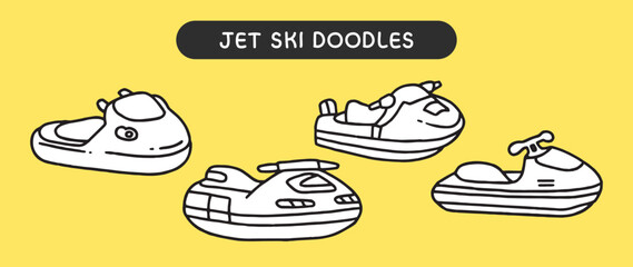 jet ski doodles
