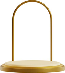 islamic decorative element, eid mubarak 3d icon