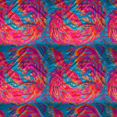 eamless Shibori Print pattern and tie-dye textile Shibori allovers pattern design