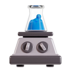 chemical science 3d icon