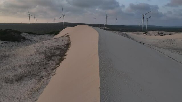 Aerial magic watch sand dunes come to life in this epic copter video