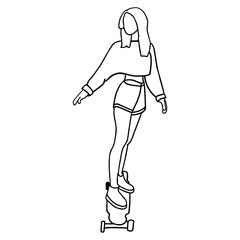 The Boy and The Girl in Sport Street