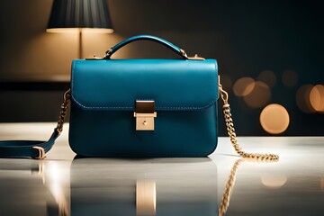 Elegante Lederhandtasche