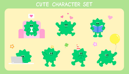 귀여운 도형캐릭터