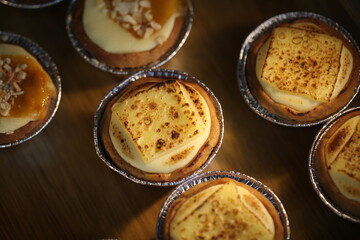 fresh cheese tarts 