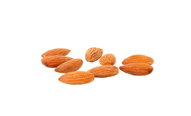 almonds isolated on   transparent png