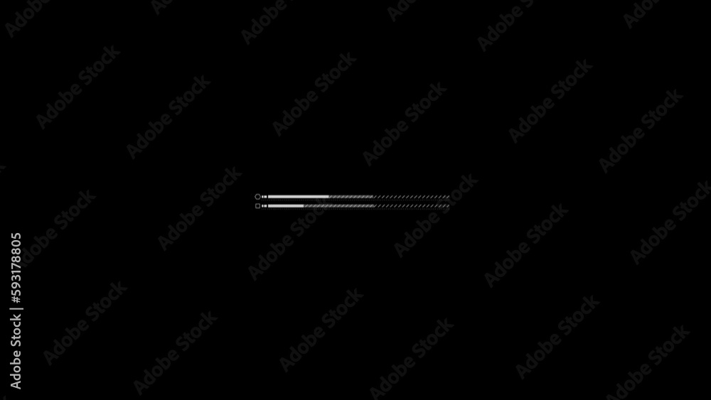 Poster animated hud infographic element composed of lines.