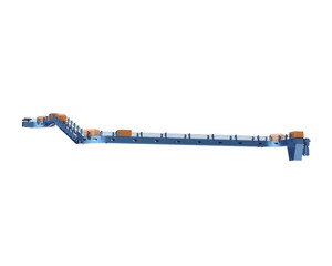 Fototapeta premium Conveyor belt isolated on transparent background. 3d rendering - illustration