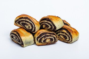 Domowe wypieki ciasto drożdżowe makowiec