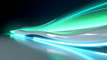 abstract blue wave background