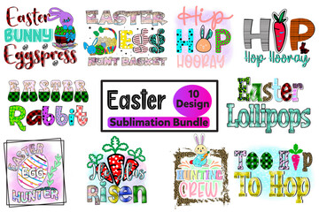 Easter Retro Design