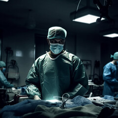 Doctor in surgery operation