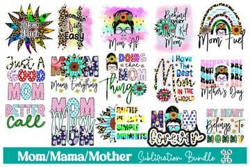 Mother's Day Sublimation Design