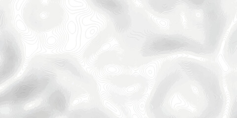 Abstract pattern with lines. Abstract sea map geographic contour map and topographic contours map background. Abstract white pattern topography vector background. Topographic line map background.