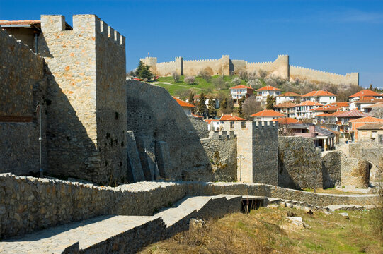 Castello di Samuil, a Ocrida, Macedonia