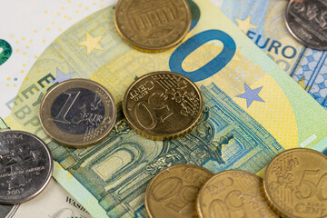several freely convertible currencies in one stack