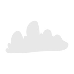 White Cloud Icon