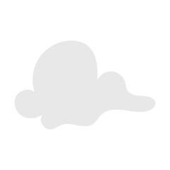 White Cloud Icon