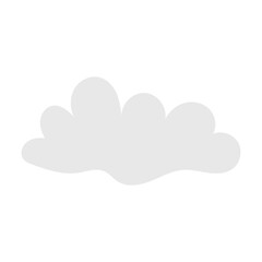 White Cloud Icon