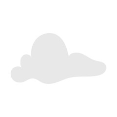 White Cloud Icon