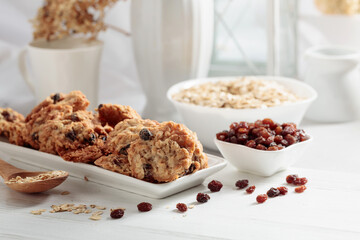 Oatmeal raisin cookies.