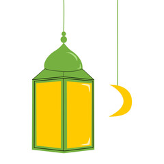 Hanging Lantern Islamic Decoration