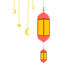 Hanging Lantern Islamic Decoration