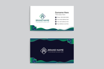 Healthcare medicine business card design