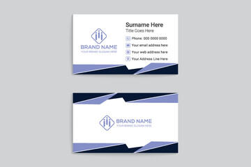 Fototapeta premium Gradient dental business card design