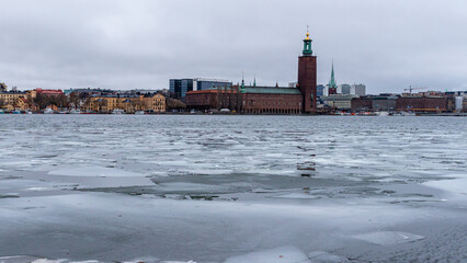 Ice In The Stockholm Bay