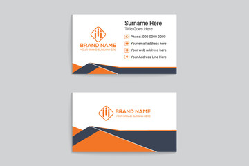 Aids day business card template design