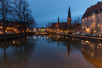 Uppsala In The Night Time