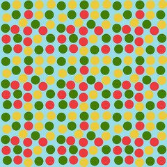 Circle seamless pattern for background. Circle pattern for fabric pattern.