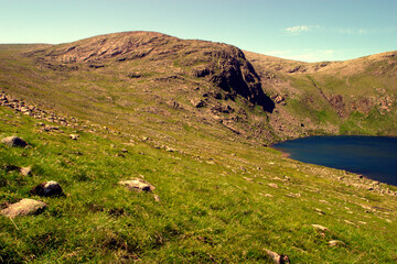 Ascent path to Ben Mac Dhui - Cairngorms - Scotland - UK