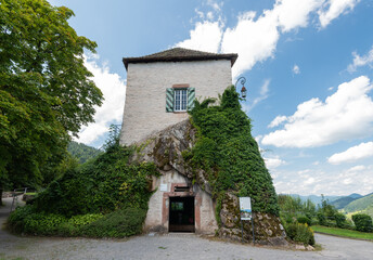 Hornber Castle Views Black Forest Germany