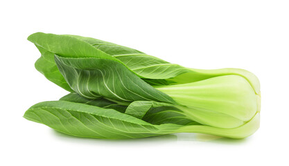 Bok choy (chinese cabbage) isolated on transparent background. PNG - obrazy, fototapety, plakaty