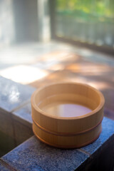 日本の温泉　露天風呂