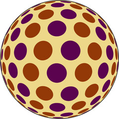 Abstract Color Ball Design vector circle designs