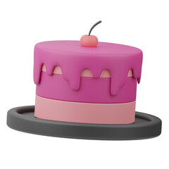 Cake mother's day 3D Illustration