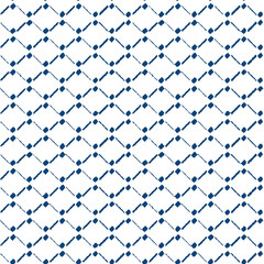 Modern blue white  geometric motif pattern, fabric design vector rapport for background, fabric, textile, wrap, surface, web and print design. vector illustration