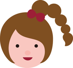 cute girl avatar icon