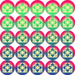 Geometry pattern background vector image