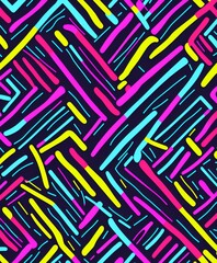 Photo of a vibrant and colorful pattern that catches the eye