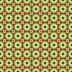 Seamless Summer Concept Frame Classic Template Tiles Banner Backdrop Fashion Cover Vintage Interior Modern Shape Print Style Fabric Art Design Textile Background Wallpaper Texture Pattern.