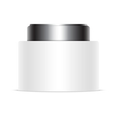 cosmetic cream jar mock up. Skin care product. Jar with copy space