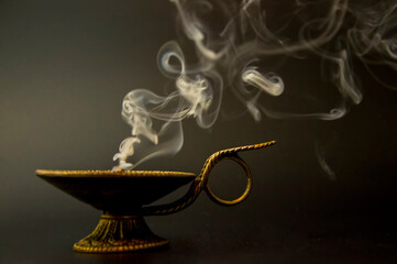 Burning Incense background