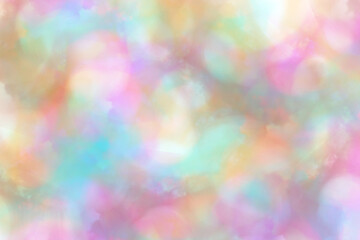abstract colorful background with bokeh