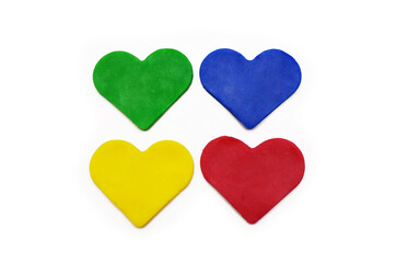 modeling clay, clay, kid, art, colors, craft tool, molds, mushroom, group, red, yellow, green, blue, pink, brown, purple, Education, artist