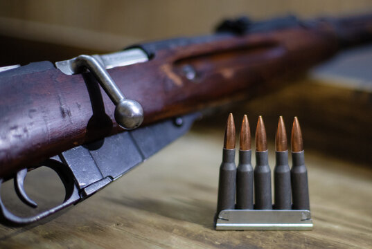 gun and bullets